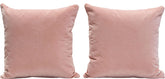Square Accent Pillows (Set of 2) - Blush Pink By Diamond Sofa